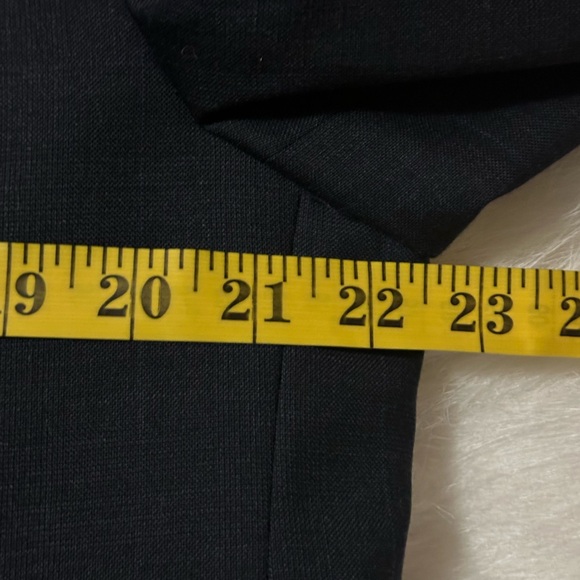 Lauren Ralph Lauren 100% Wool Navy Blazer Size  44S - Picture 8 of 11